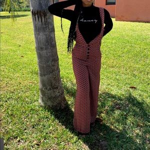 Red, white, and black jumper from forever 21.